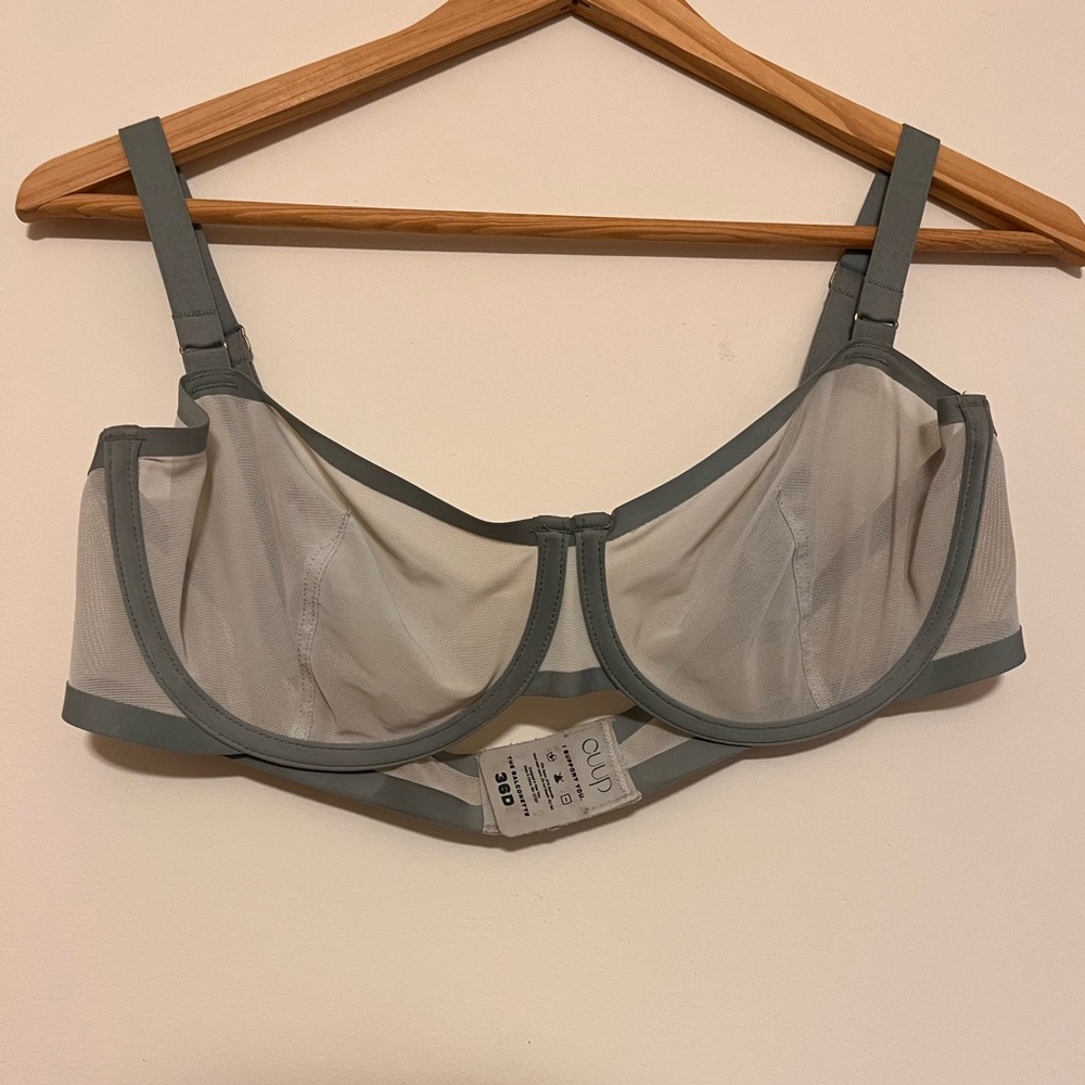 Cuup Balconette Bra 36D, pale blue balconette limited color
